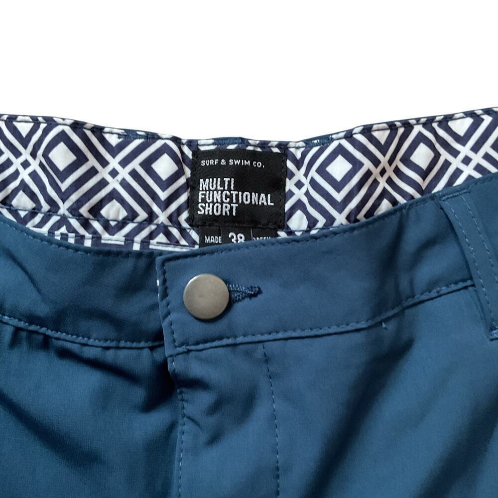 Surf & Swim Company Men’s Blue Shorts. Size 38 - Picture 2 of 7